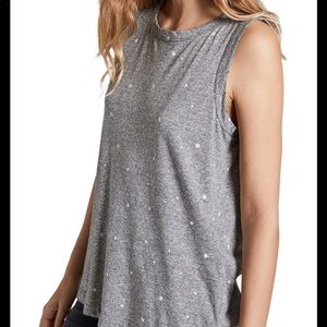 Current/Elliott muscle shirt with stars